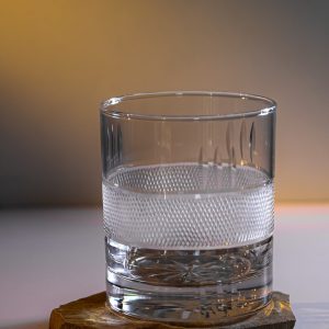 Round Net Design Whiskey Glasses 2
