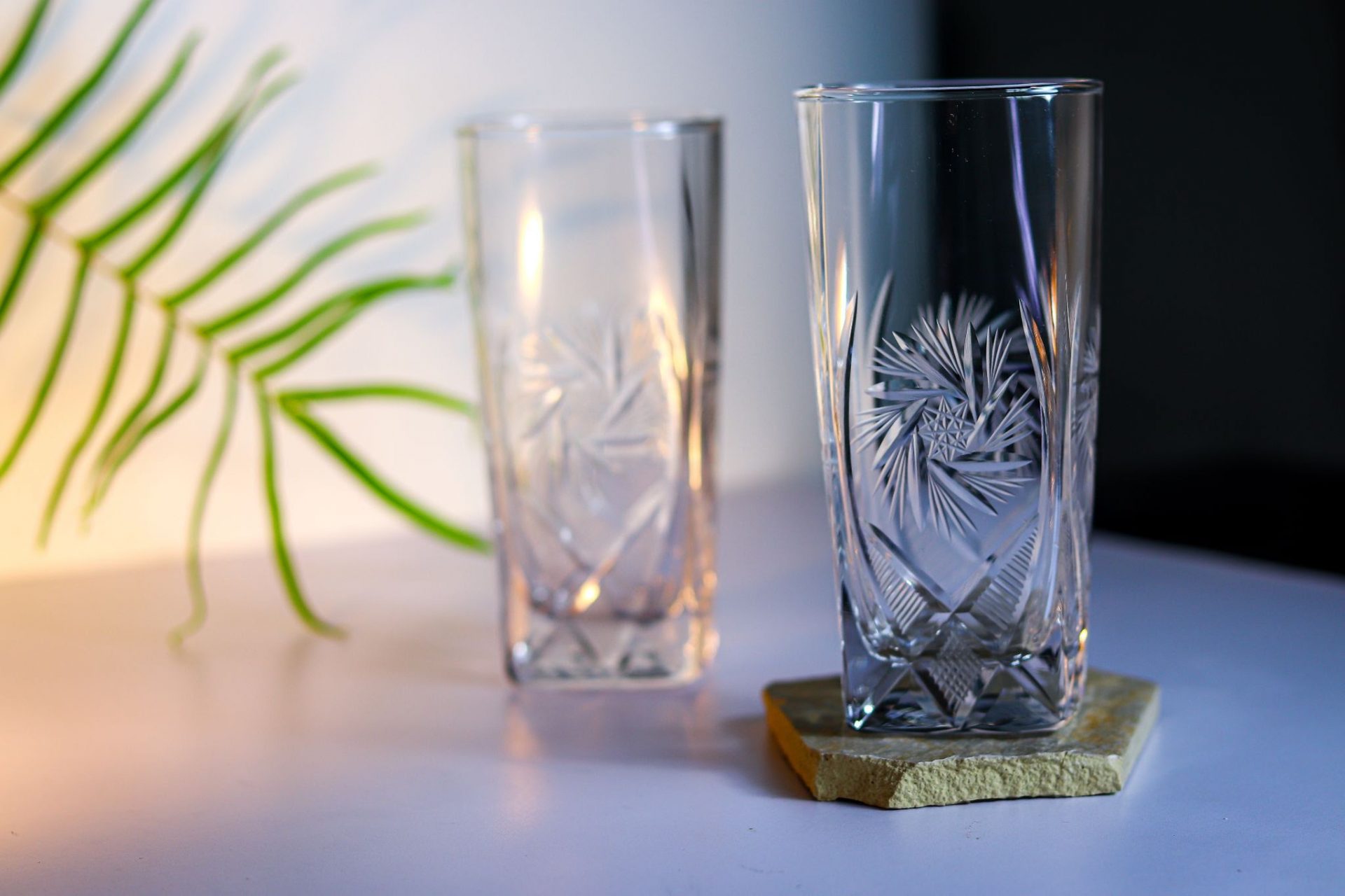 Calcutta Design Crystal Highball Glass