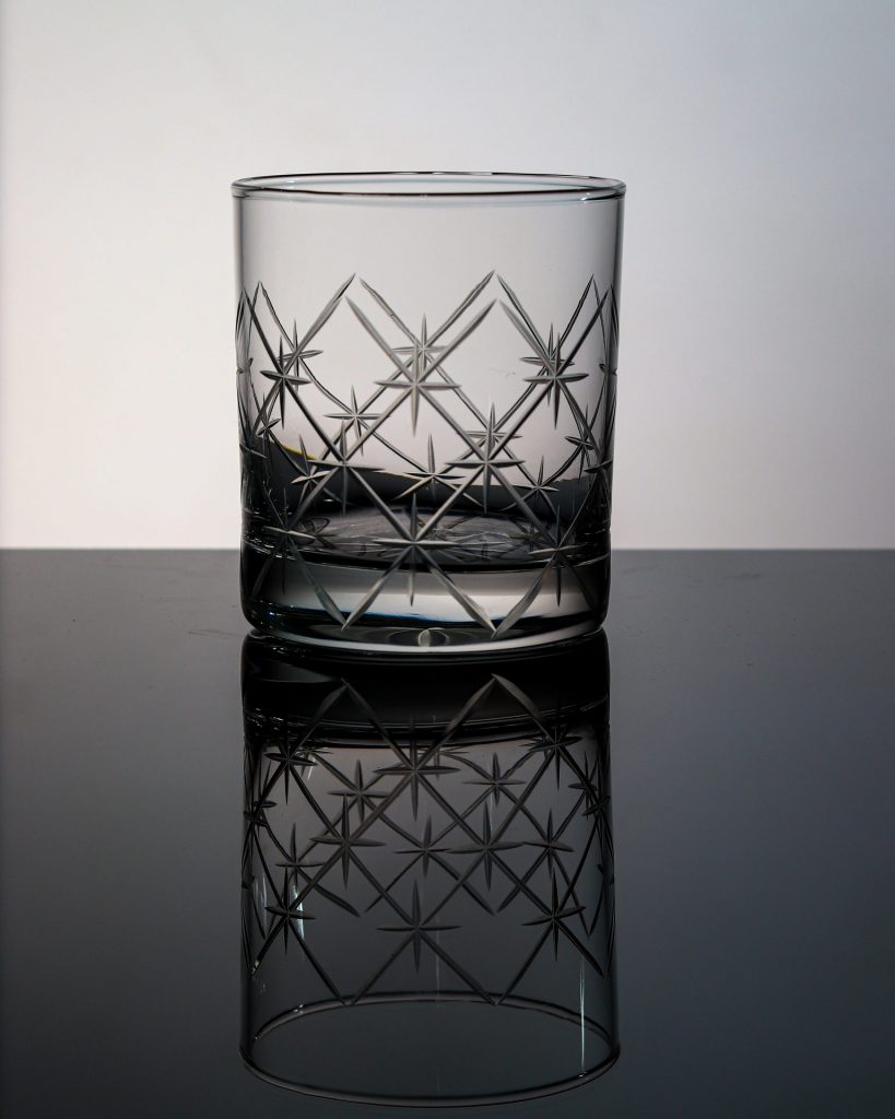 Volcano Old Fashioned Whiskey Glass 1