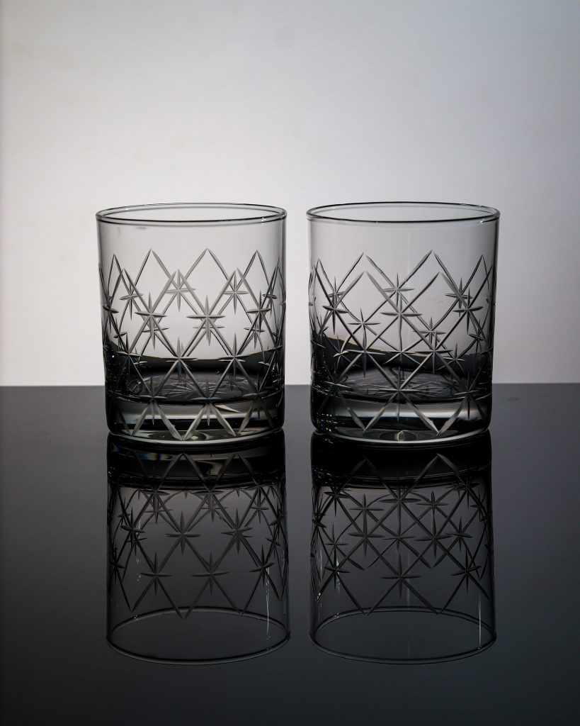 Volcano Old Fashioned Whiskey Glass 2