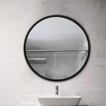 Black Wood Wall Mirror 3