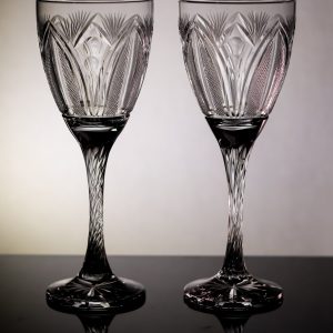 Pommery champagne glasses 1