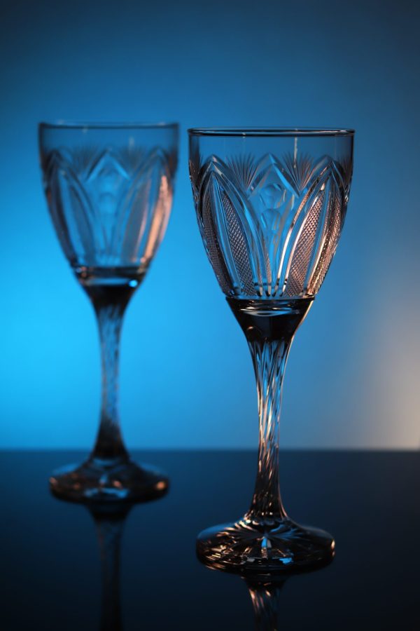 Pommery champagne glasses 2