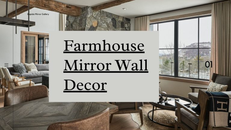 Farmhouse Mirror Wall Decor