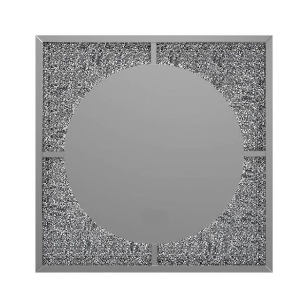 Faustine Crystal Square Wall Mirror 2