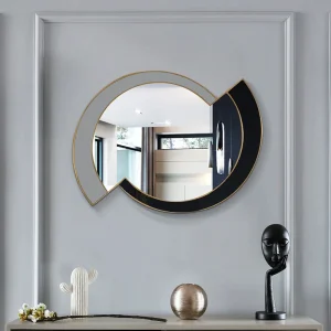 Caney Rectangle Wood Wall Mirror