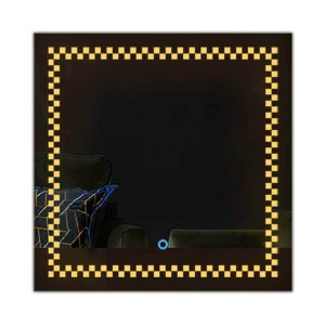 Lyra square LED mirror 2