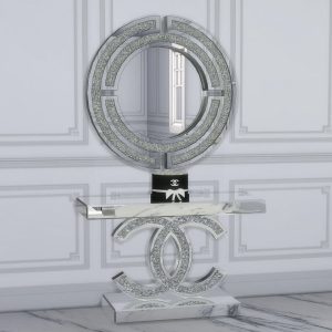 Milford Crystal Console Table 2