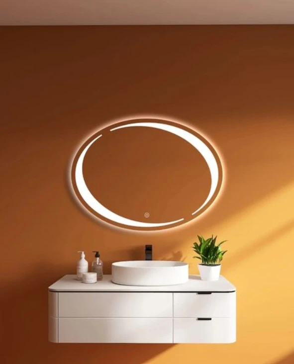 Purini Oval LED mirror 2