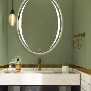 Purini Oval LED mirror