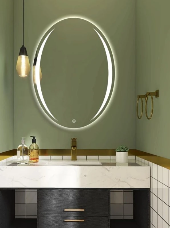 Purini Oval LED mirror