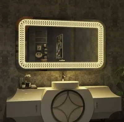 Cadence Rectangle LED Mirror