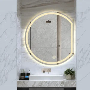 Imiya Semicircle LED Mirror with 3 Lights